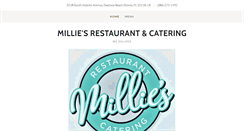 Desktop Screenshot of milliesrestaurant.com