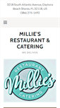 Mobile Screenshot of milliesrestaurant.com